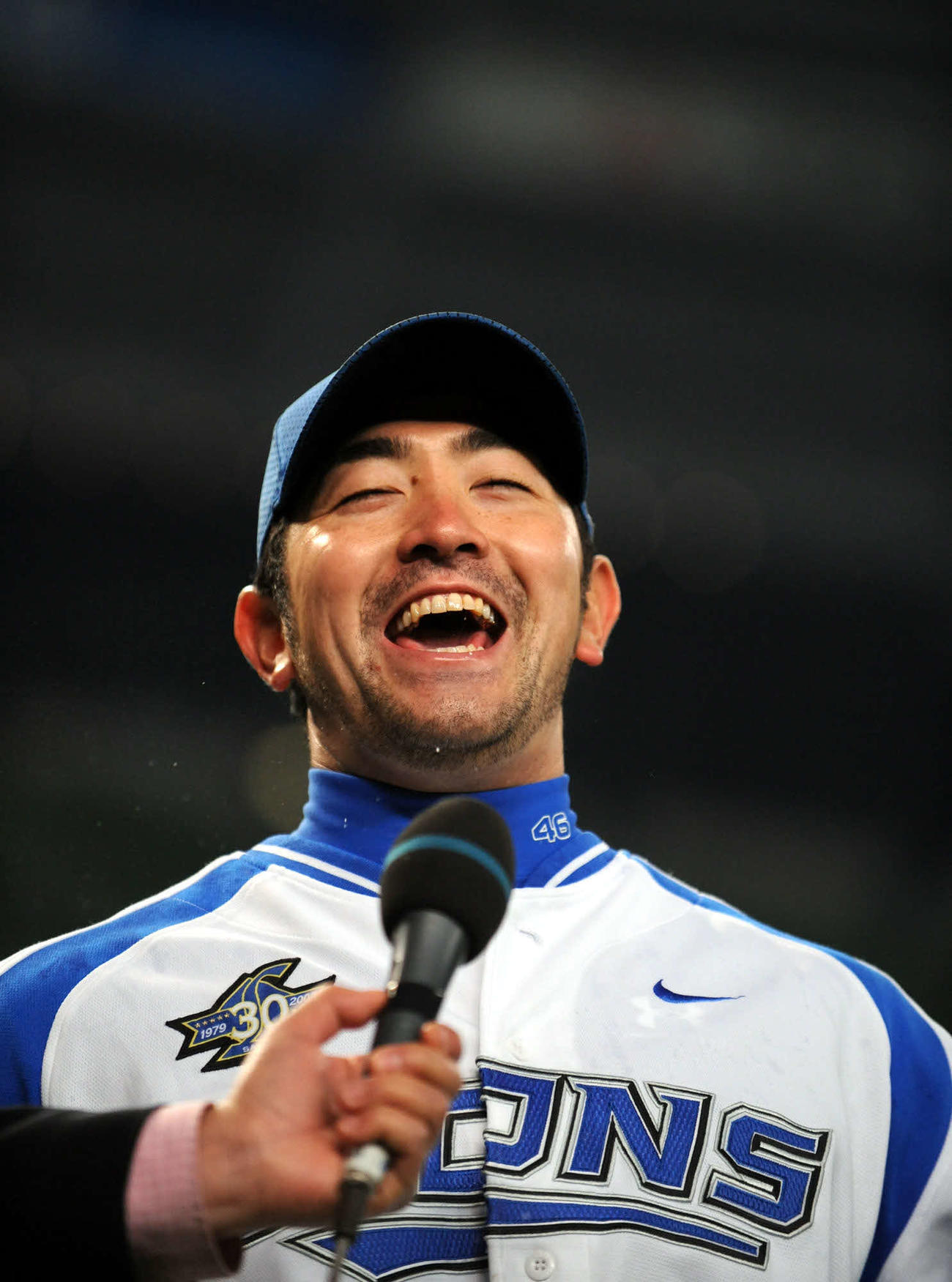 08年、お立ち台で「キモティー」と叫ぶG．G．佐藤
