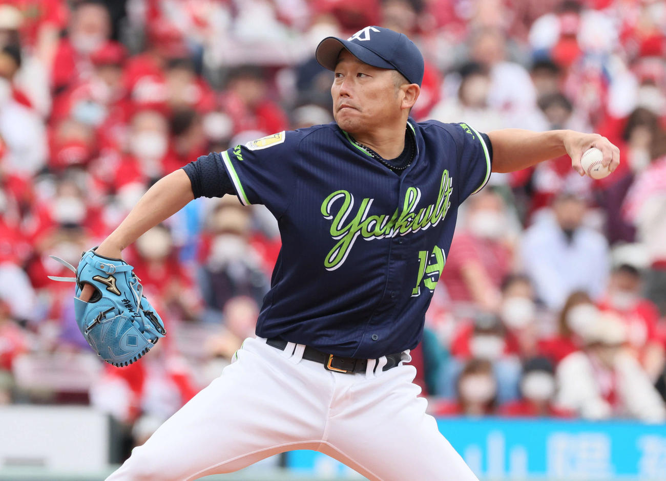 ヤクルト石川雅規（2022年5月15日撮影）