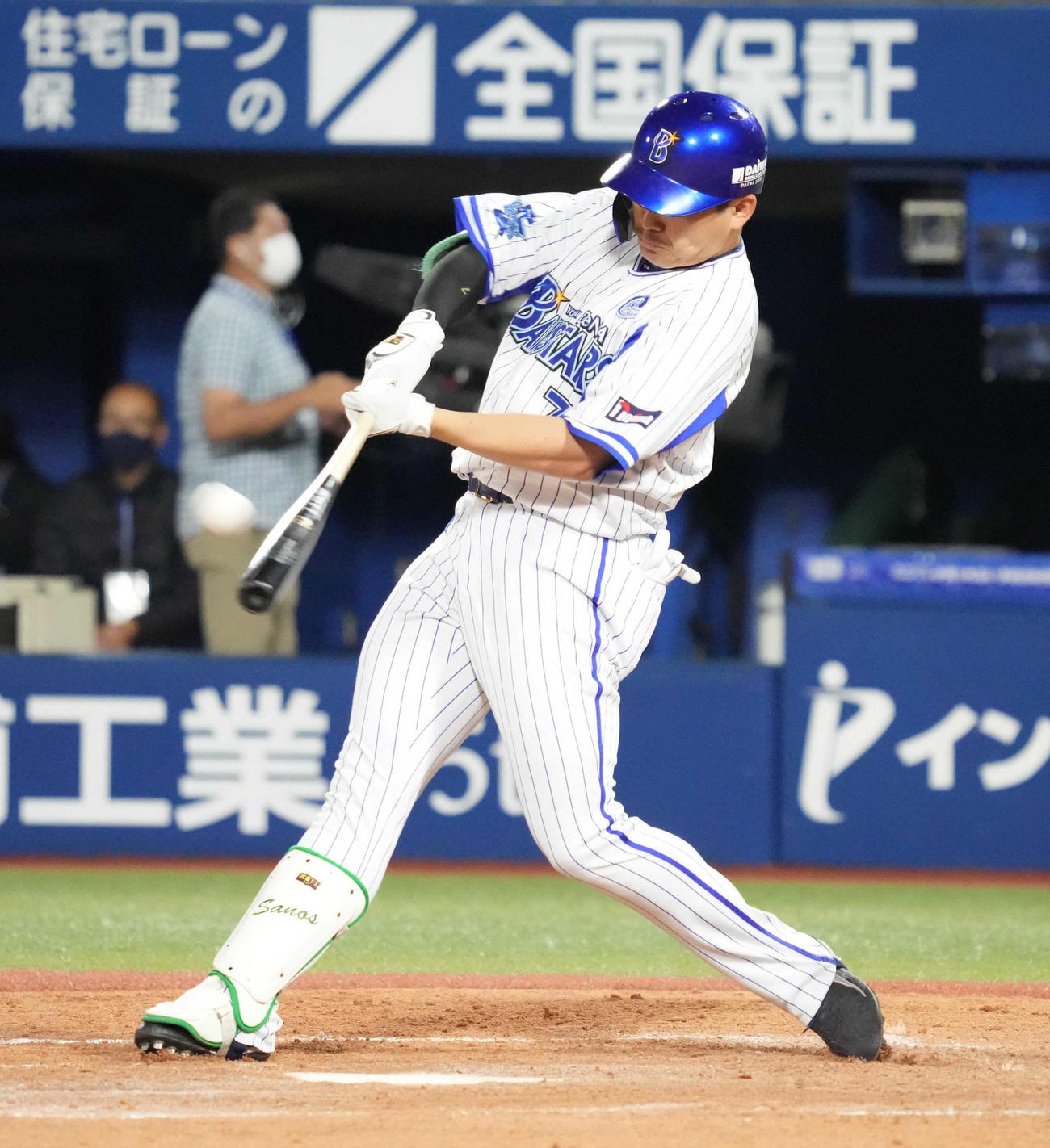 DeNA佐野恵太（2022年5月26日撮影）