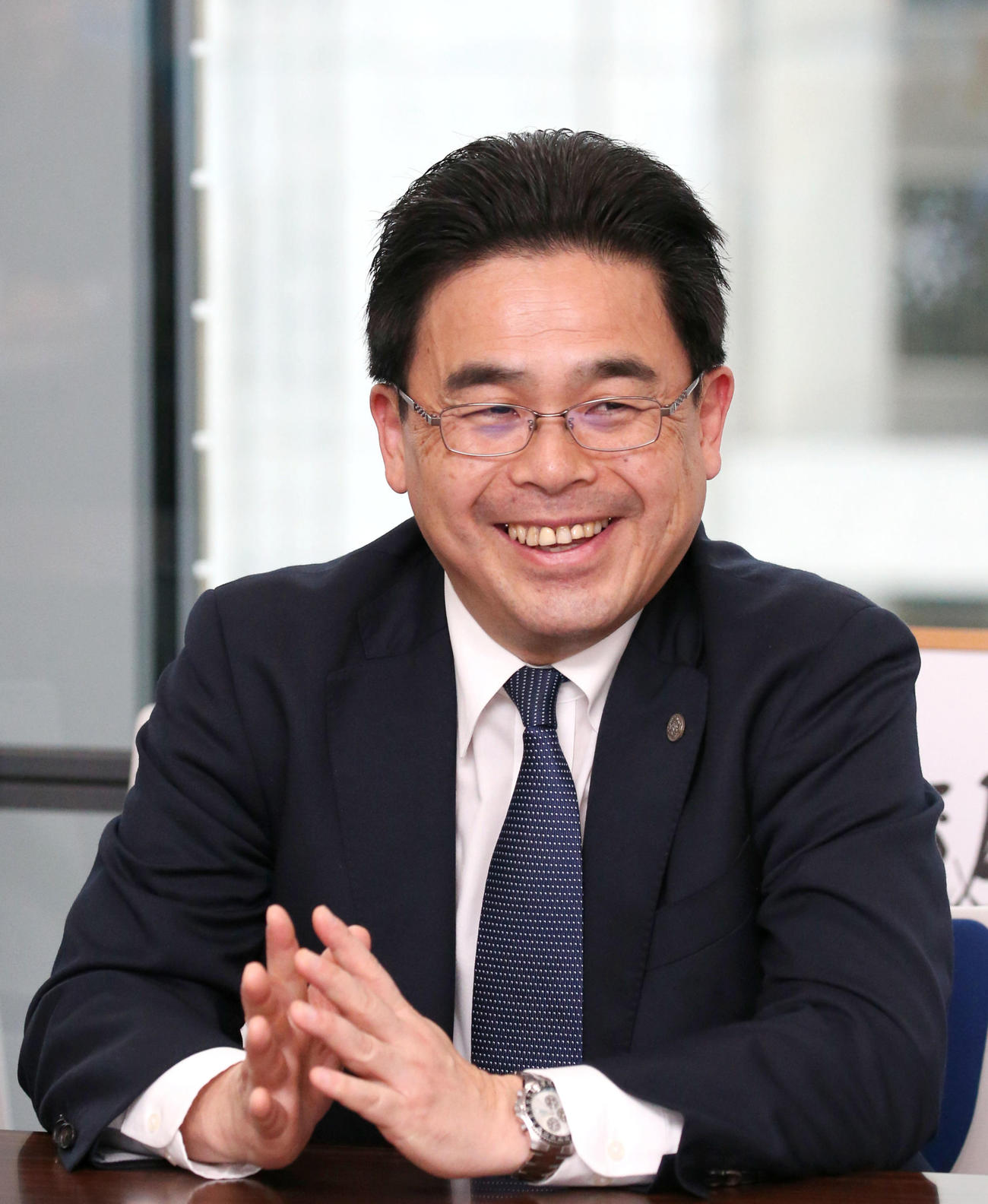 阪神の谷本修取締役オーナー代行