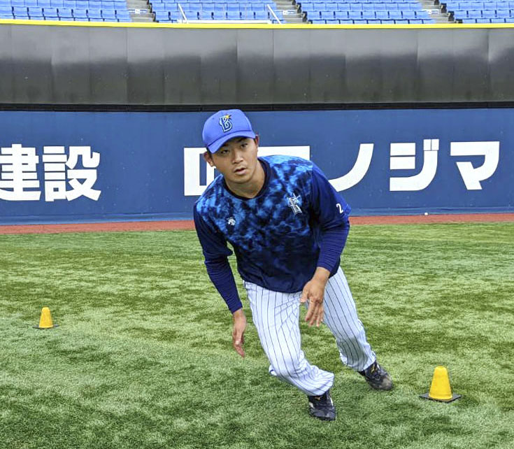 無安打無得点試合達成後初の登板に向け調整するDeNA・今永＝横浜（球団提供）