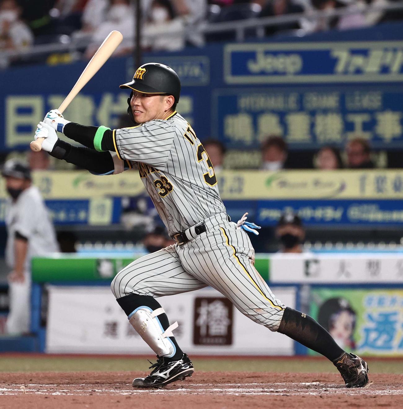阪神糸原健斗（22年5月27日撮影）
