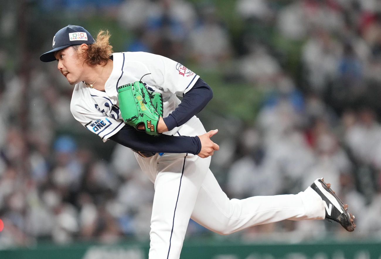 西武高橋光成（2022年6月10日撮影）