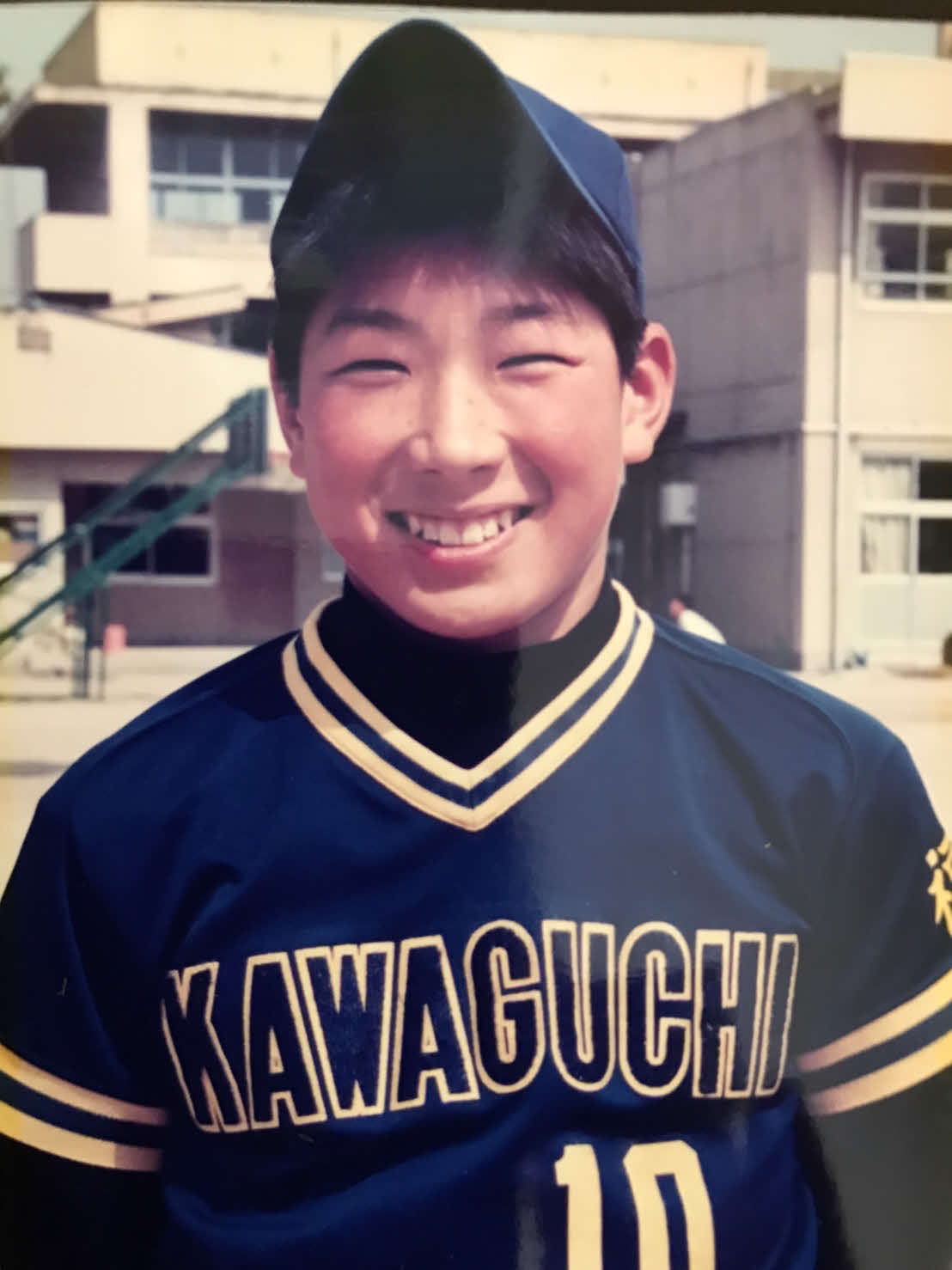 小学生6年生のころのDeNA大田（本人提供）