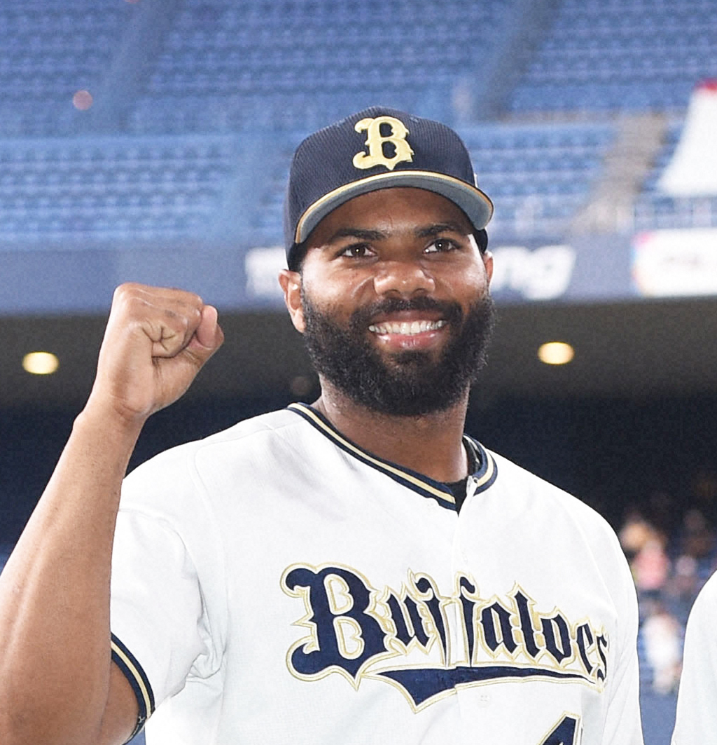 オリックス時代のアデルリン・ロドリゲス（2020年撮影）