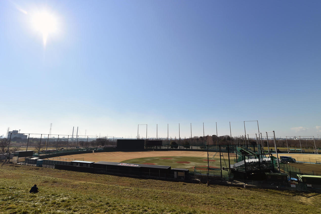 ヤクルト戸田球場（2020年撮影）