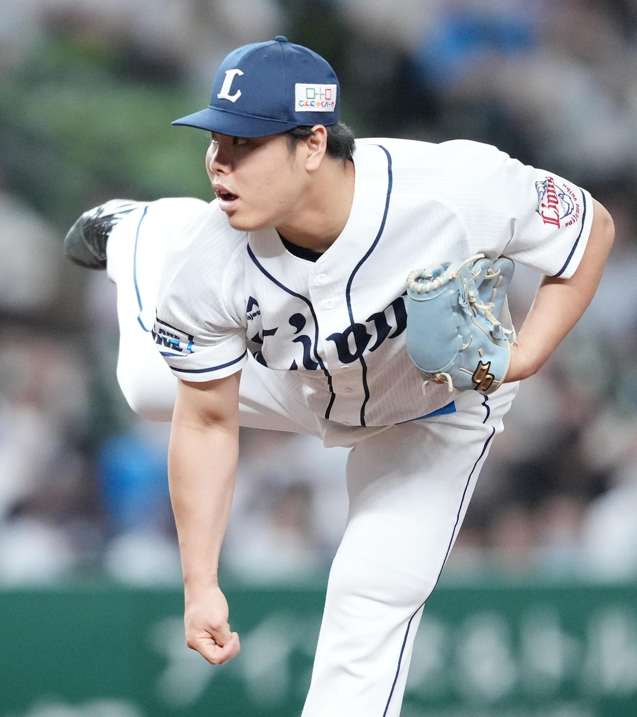 西武平良海馬（2022年6月11日撮影）