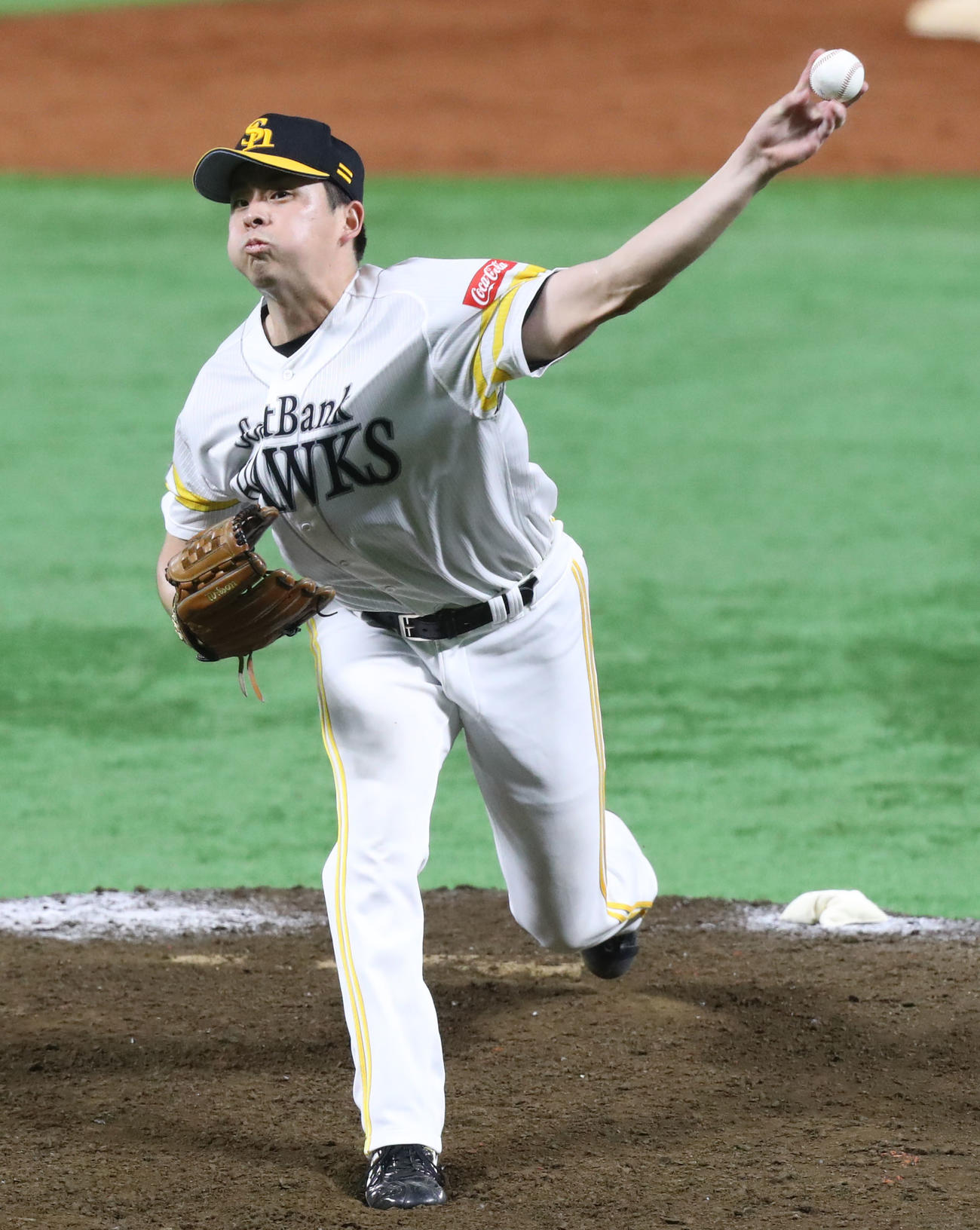 ソフトバンク大関友久（2022年6月25日撮影）