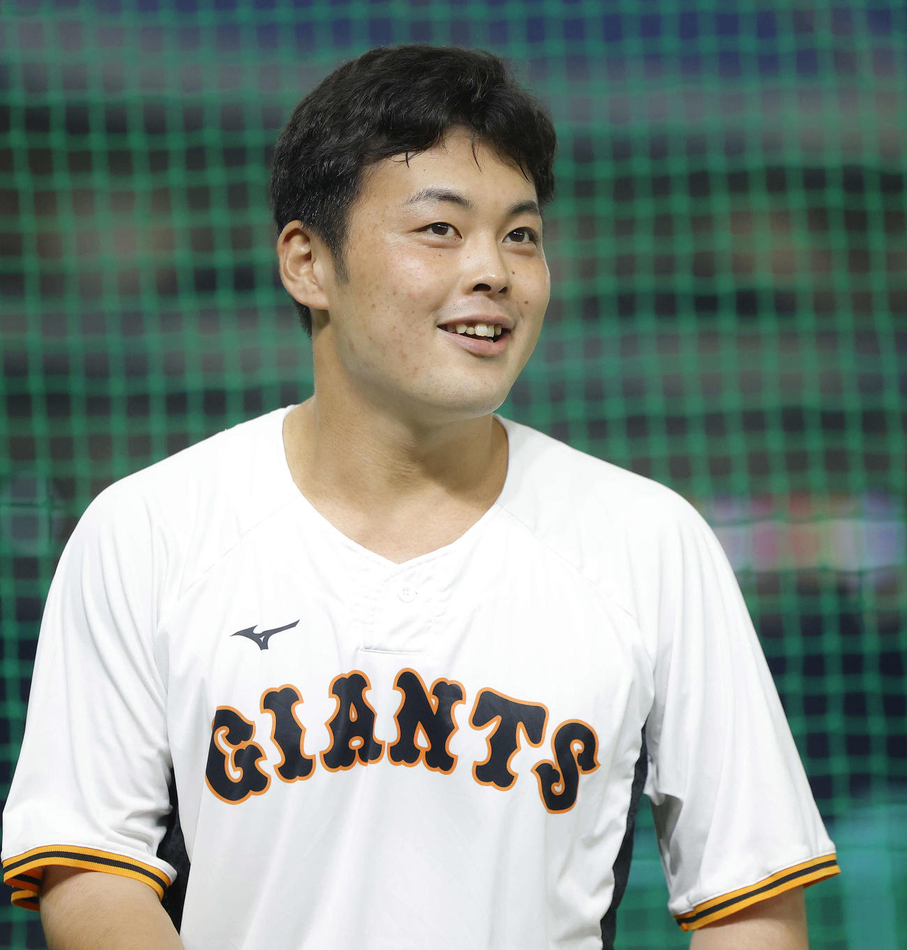 巨人山瀬慎之助（2022年6月21日撮影）