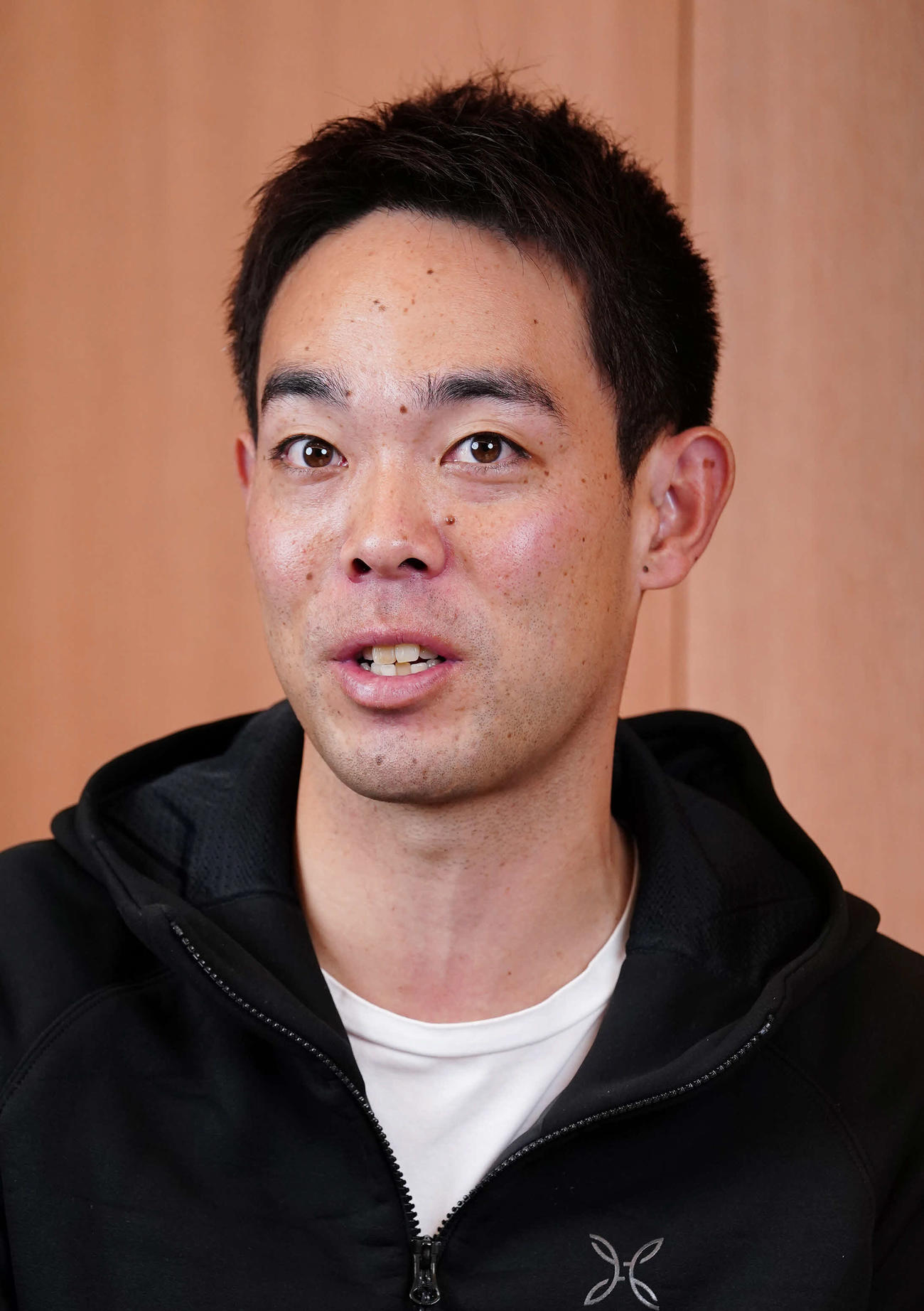 秋山翔吾（2021年12月18日撮影）