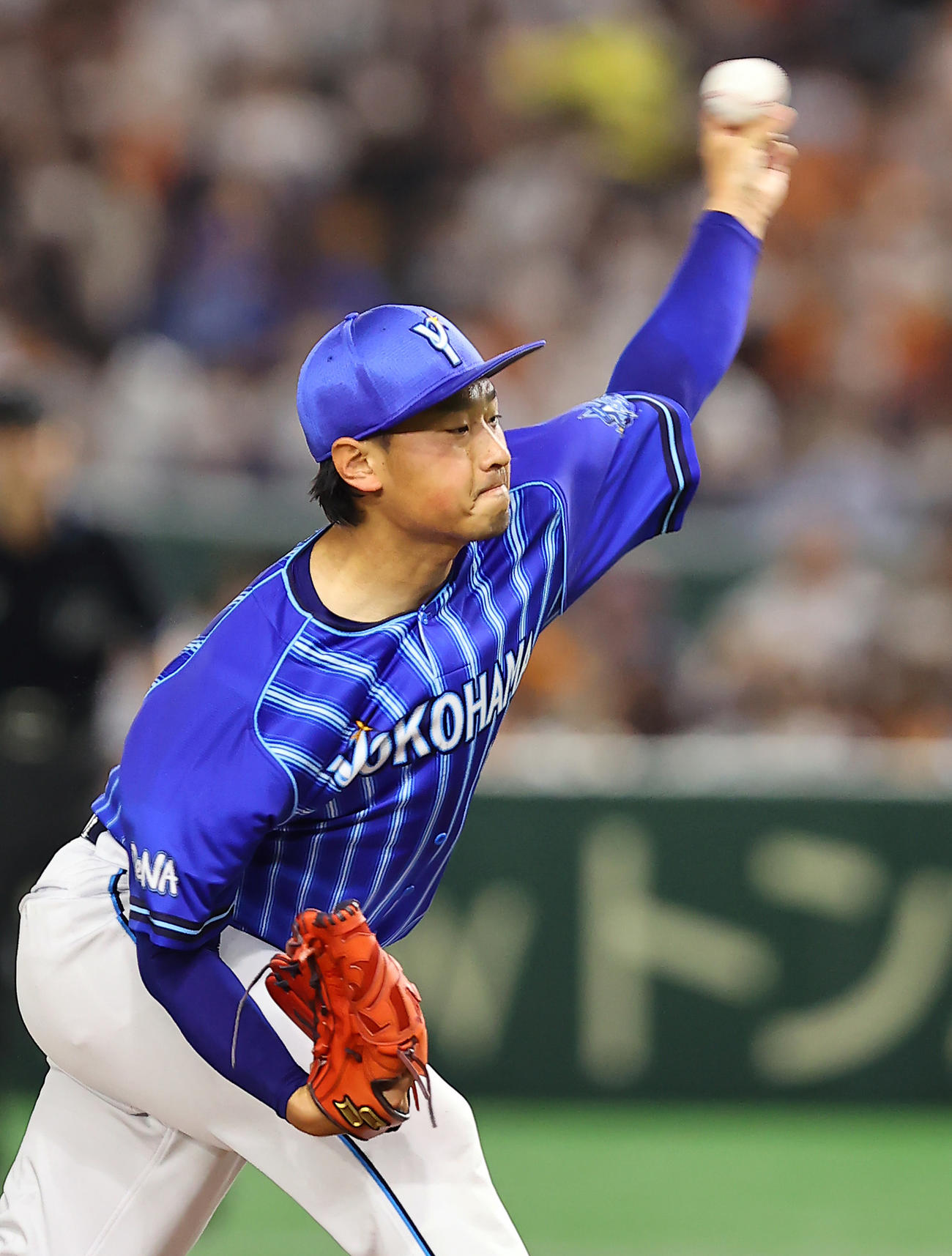 DeNA石田健大（2022年6月22日撮影）