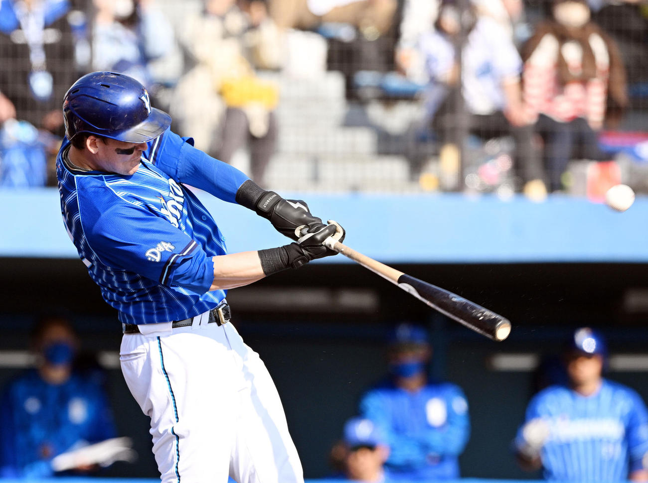 DeNAオースティン（2022年3月撮影）