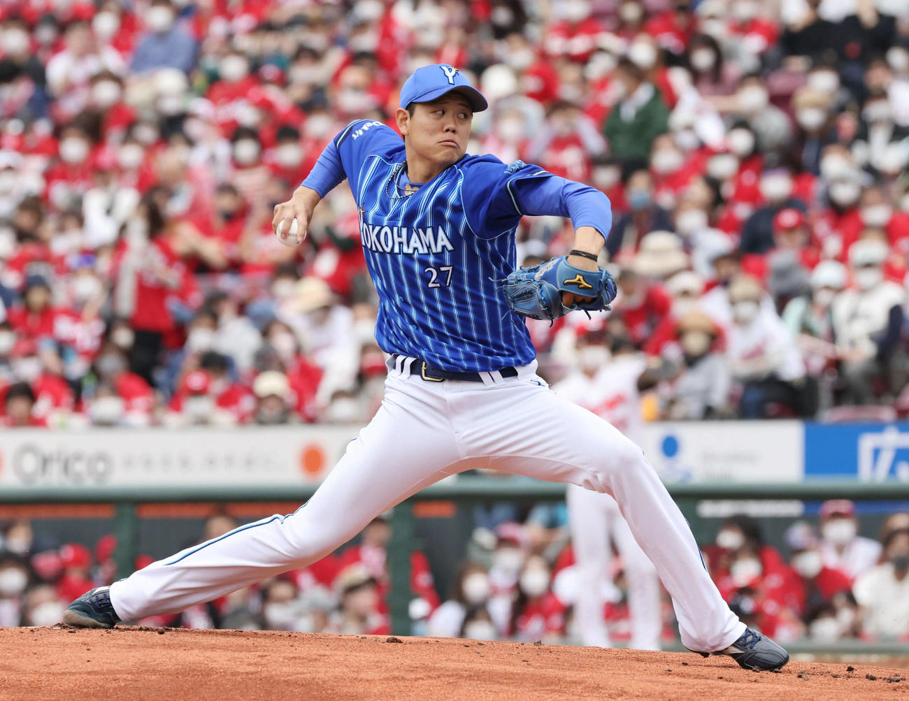 DeNA上茶谷大河（2022年4月23日）