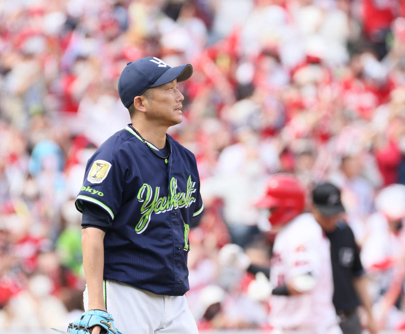 ヤクルト石川雅規（2022年5月15日撮影）