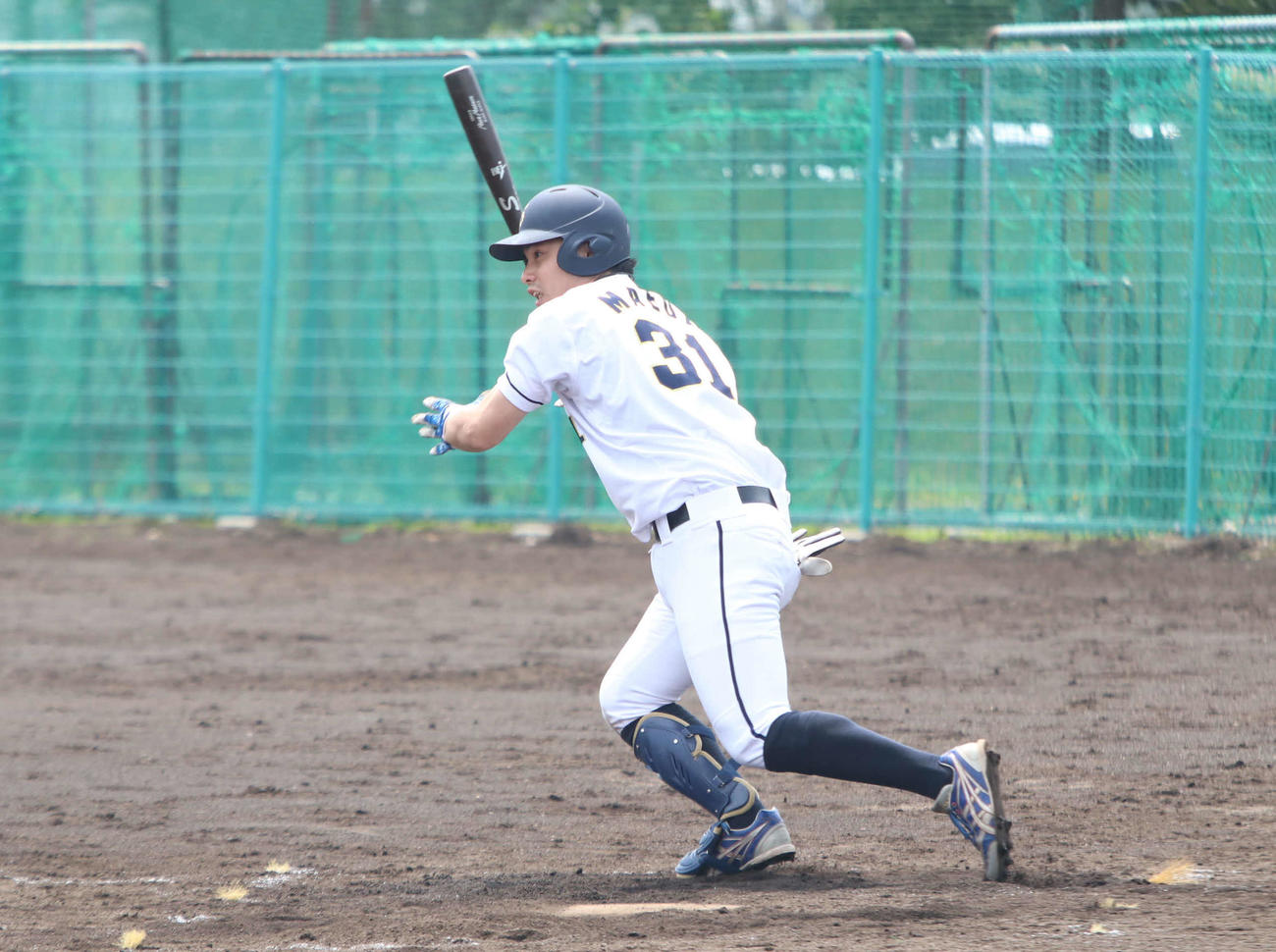 東北海道サンライズ・前田選手兼任監督（撮影・山崎純一）