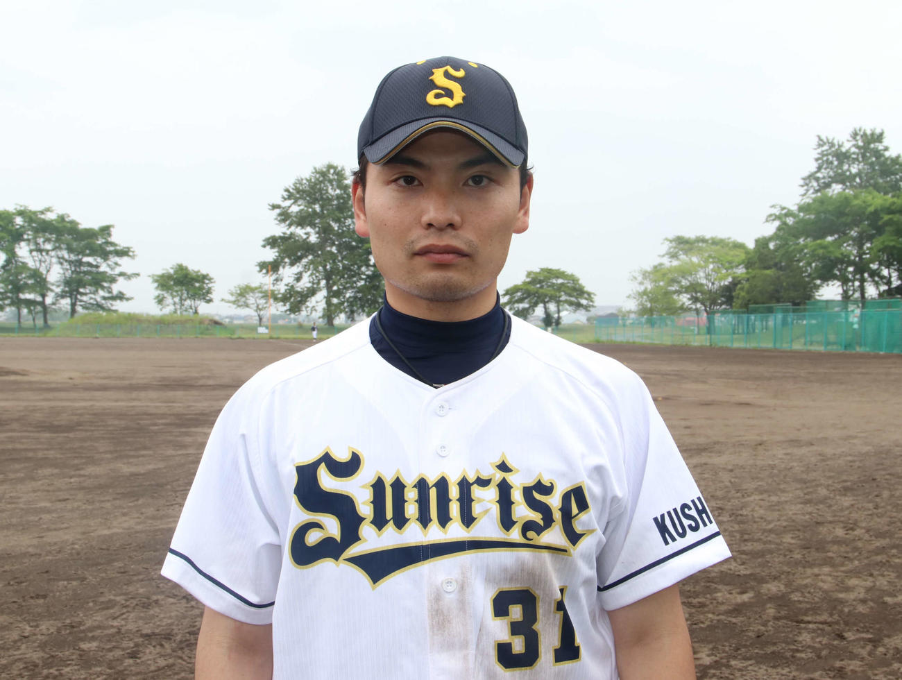 東北海道サンライズ・前田選手兼任監督（撮影・山崎純一）
