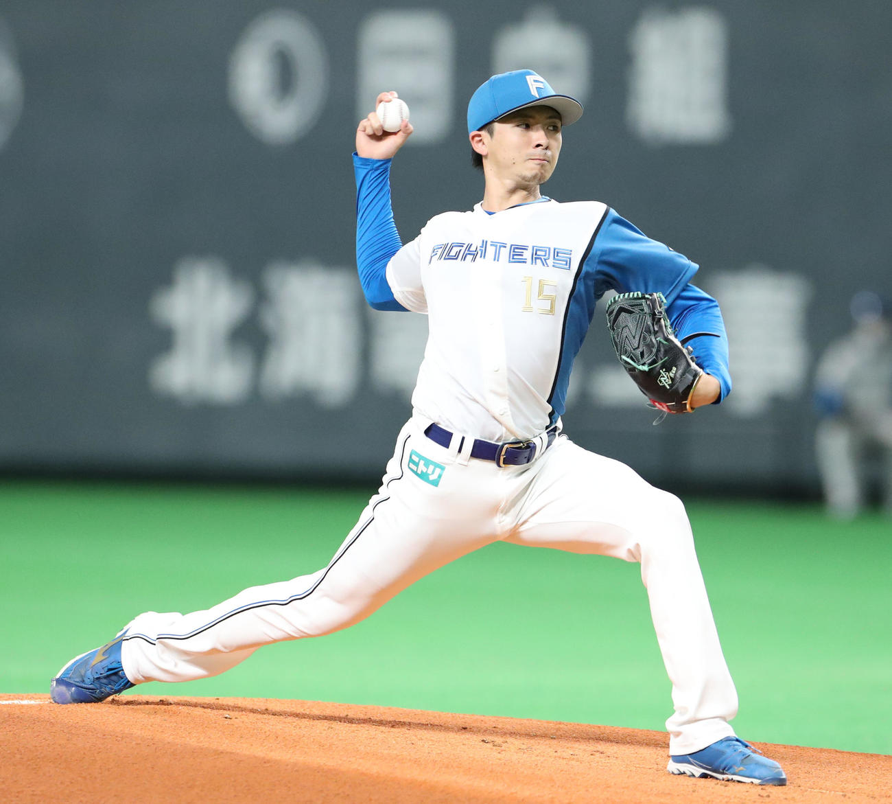 日本ハム上沢直之（2022年6月17日撮影）