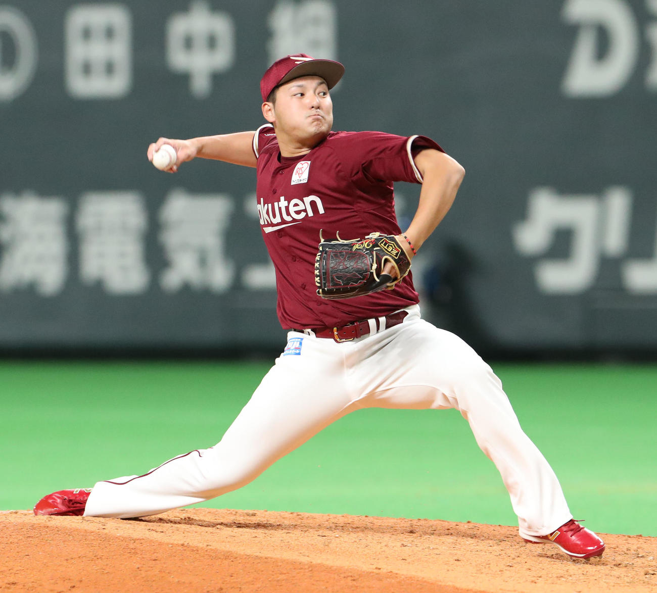 楽天の安楽智大（2022年4月10日撮影）