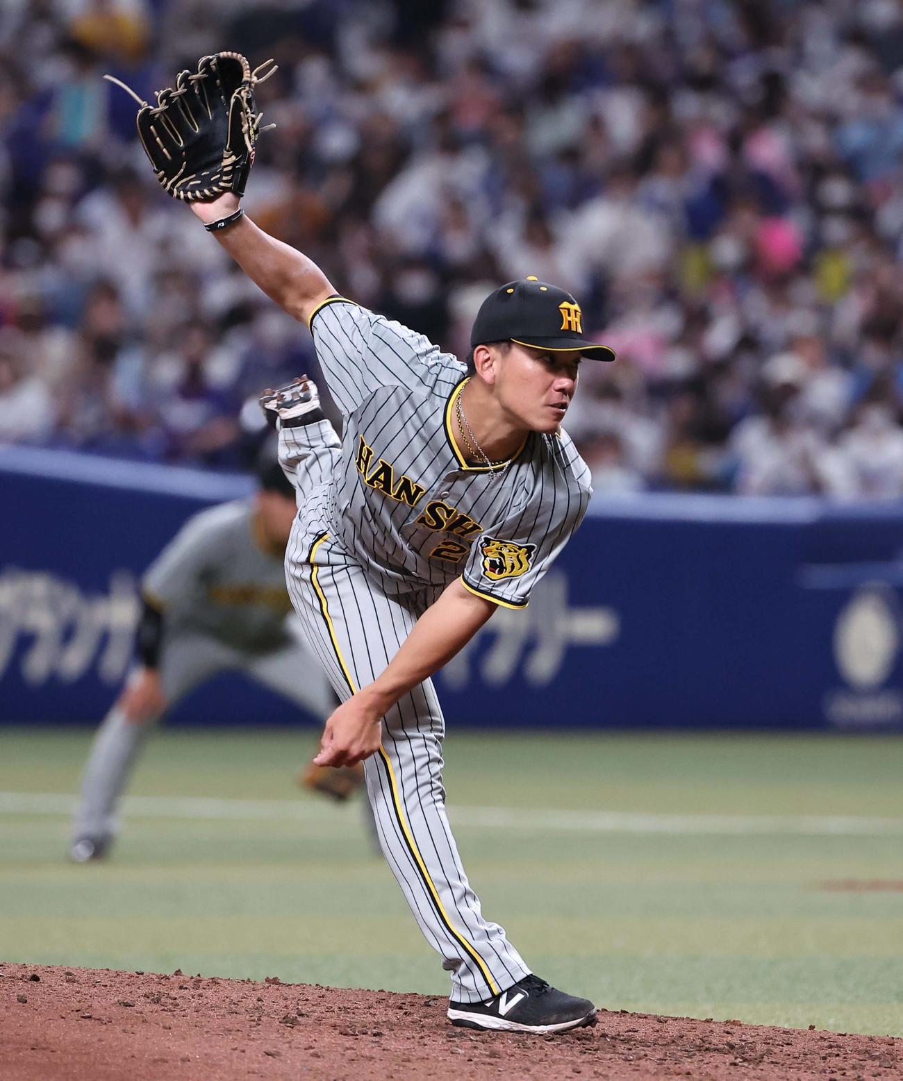 中日対阪神　阪神先発の伊藤将（撮影・上田博志）