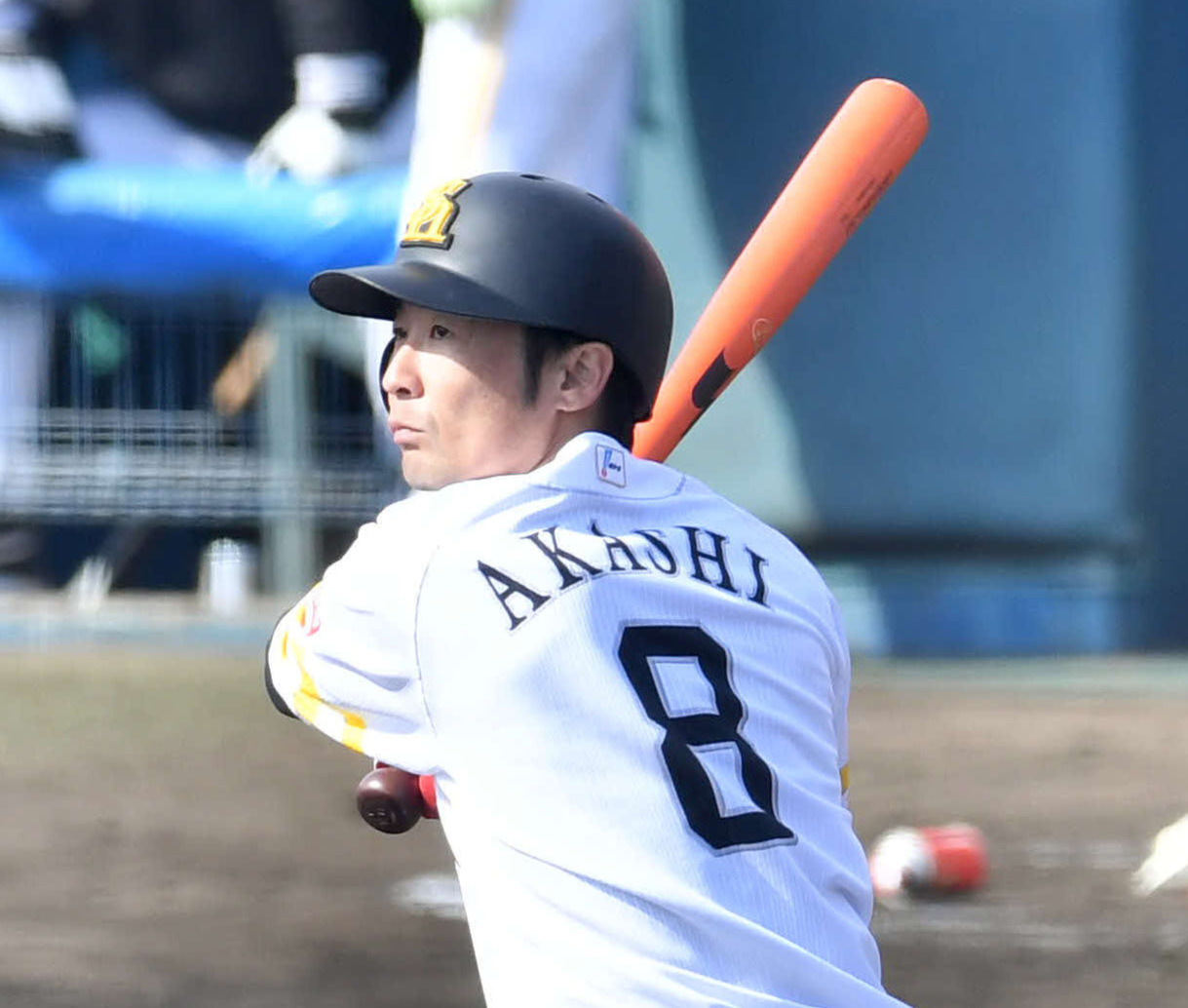 ソフトバンク明石健志（2022年2月17日撮影）