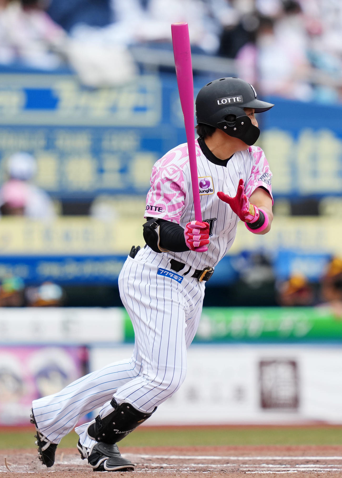 ロッテ菅野剛士（2022年5月8日撮影）