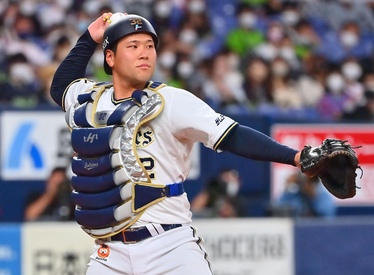 オリックス福永奨（2022年6月7日撮影）