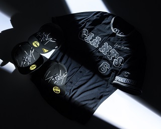 巨人と「Yohji Yamamoto」とのコラボレーションユニホーム（球団提供）
