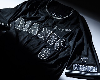 巨人が「Yohji Yamamoto」とコラボレーションしたプロコレクションユニホーム（球団提供）