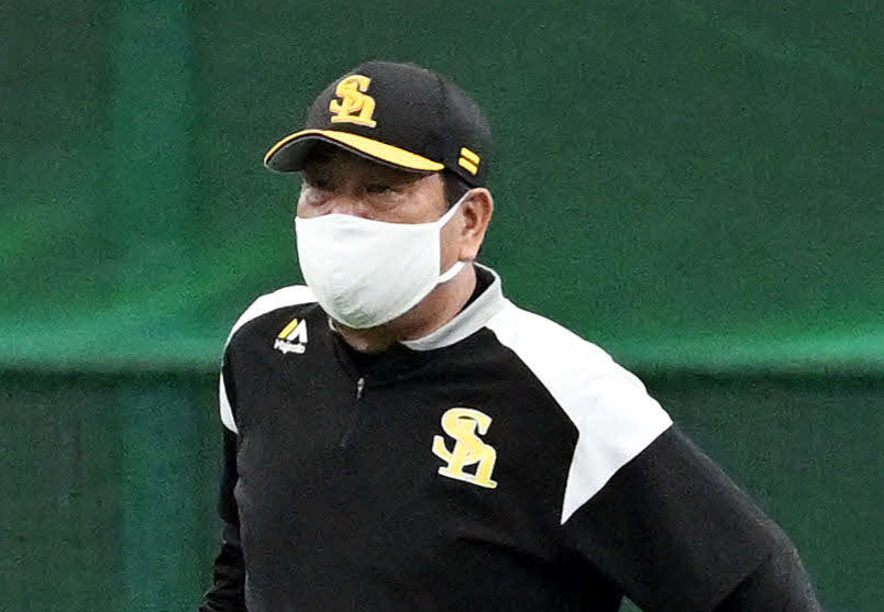 ソフトバンク藤本博史監督（2022年7月3日撮影）