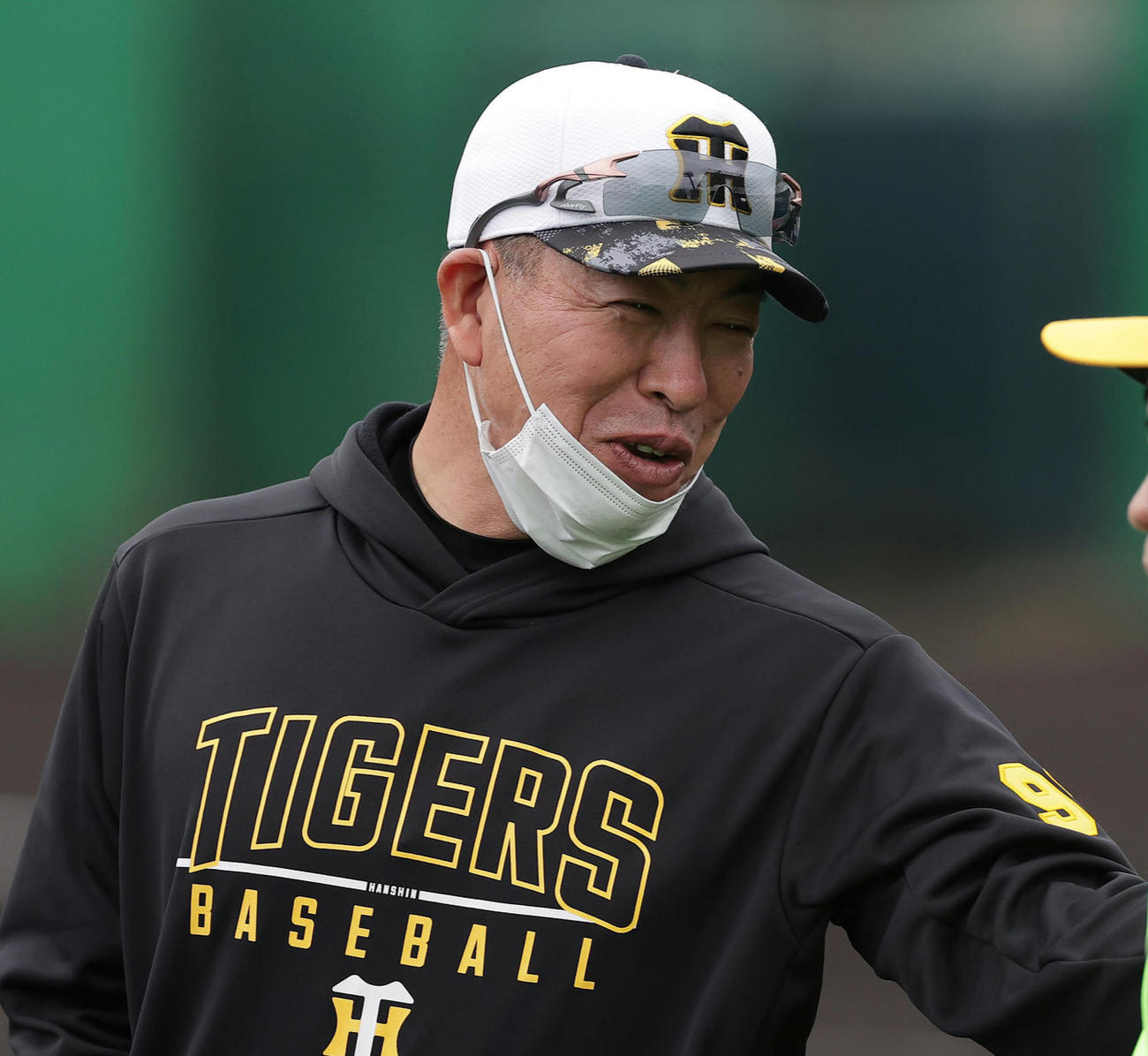 阪神井上ヘッドコーチ（2022年2月2日撮影）