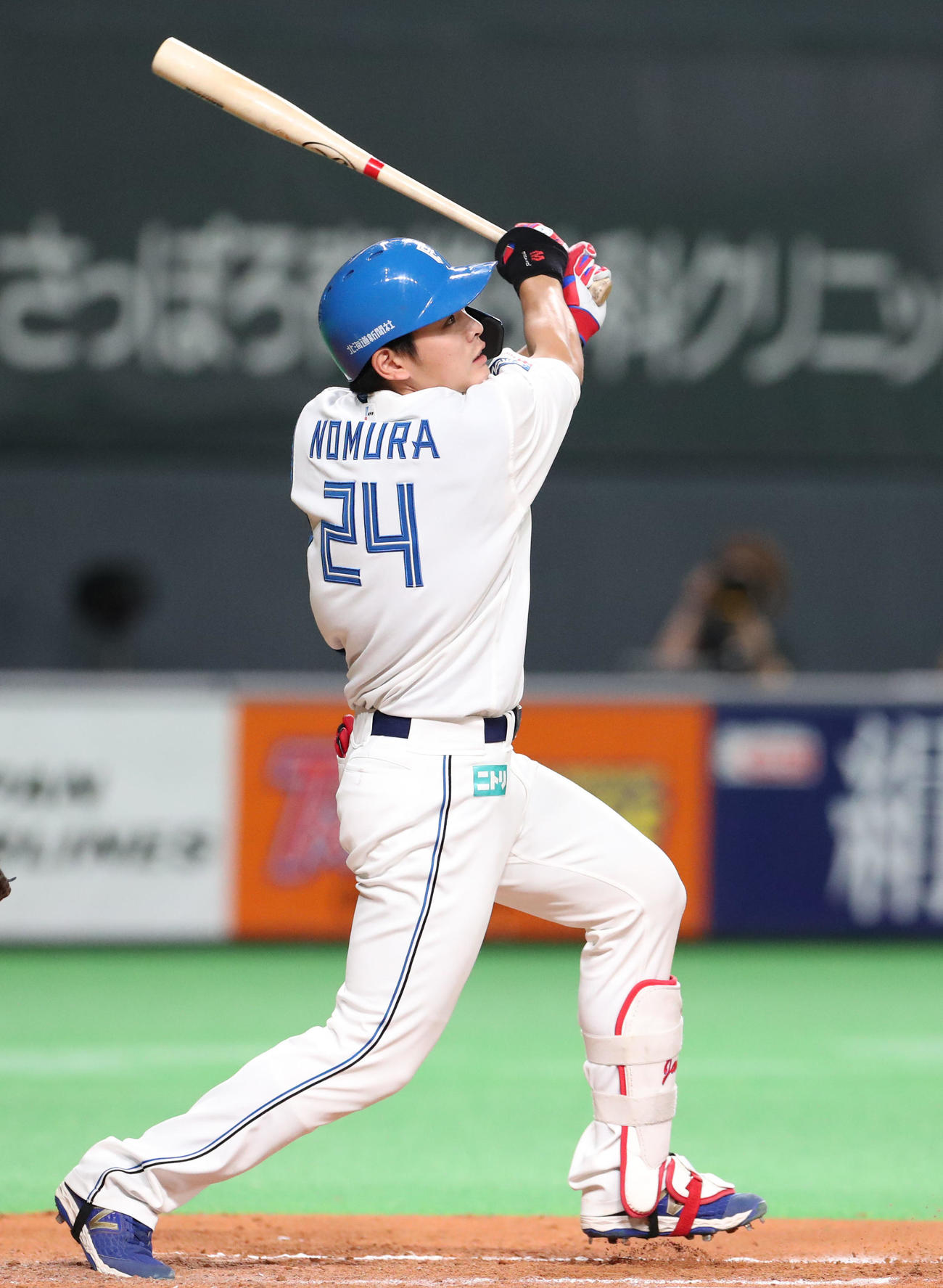日本ハム野村佑希（2022年7月2日撮影）