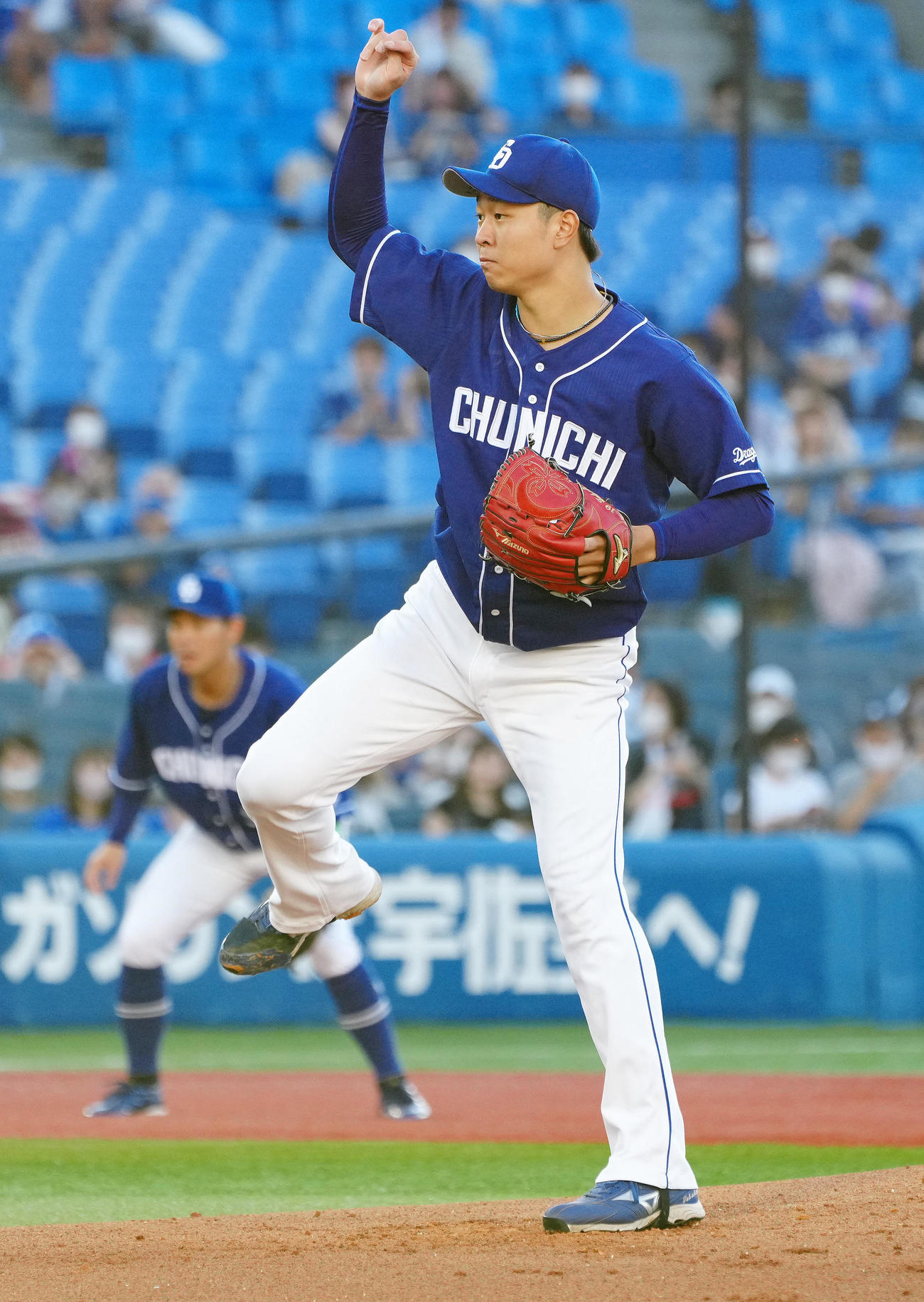 DeNA対中日　中日先発の高橋宏（撮影・江口和貴）