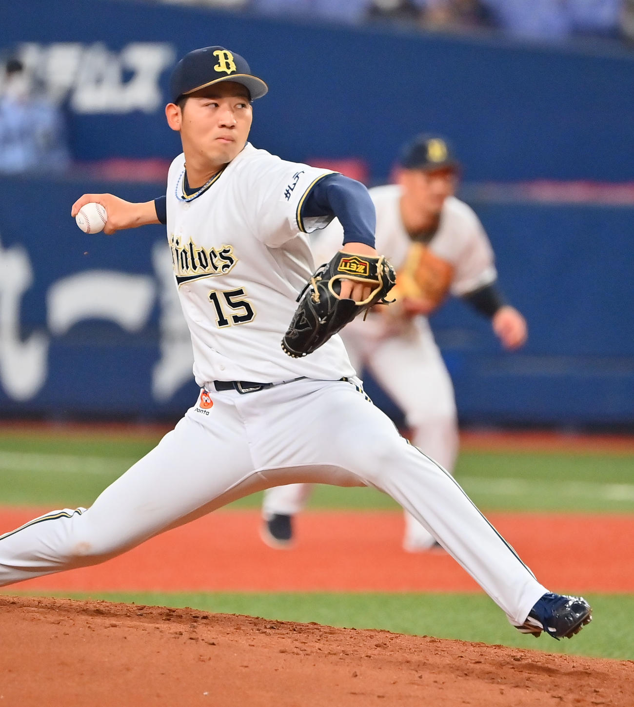 オリックス対西武　力投するオリックス先発の椋木（撮影・和賀正仁）