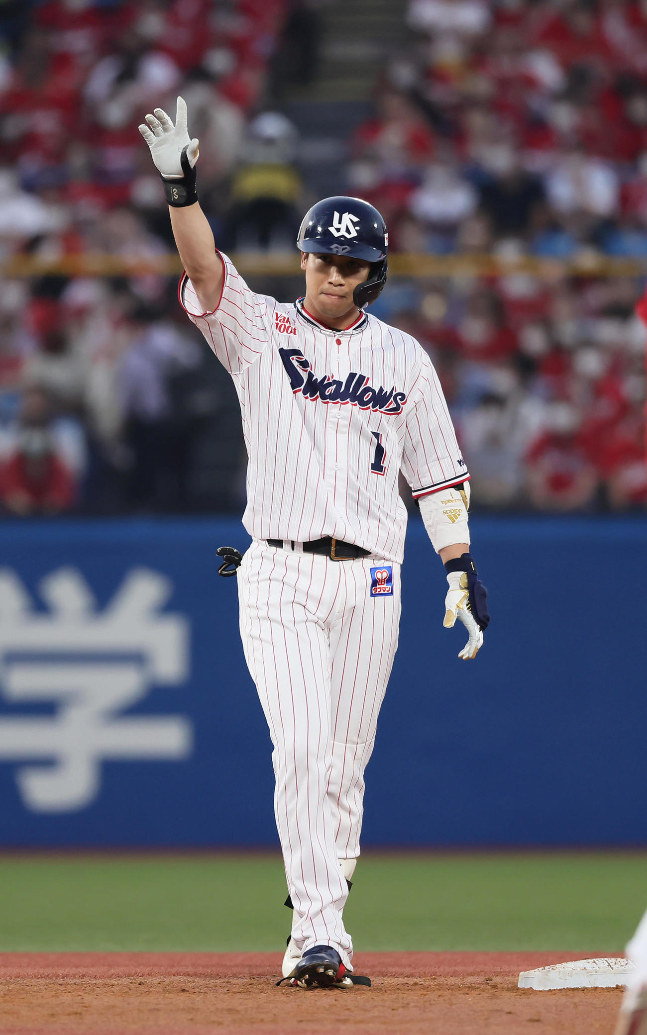 ヤクルト山田哲人（2022年6月17日撮影）