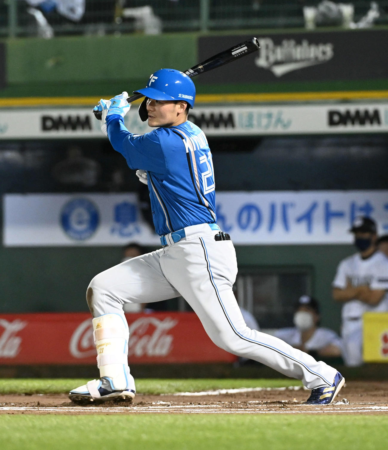 日本ハム清宮幸太郎（5月18日撮影）