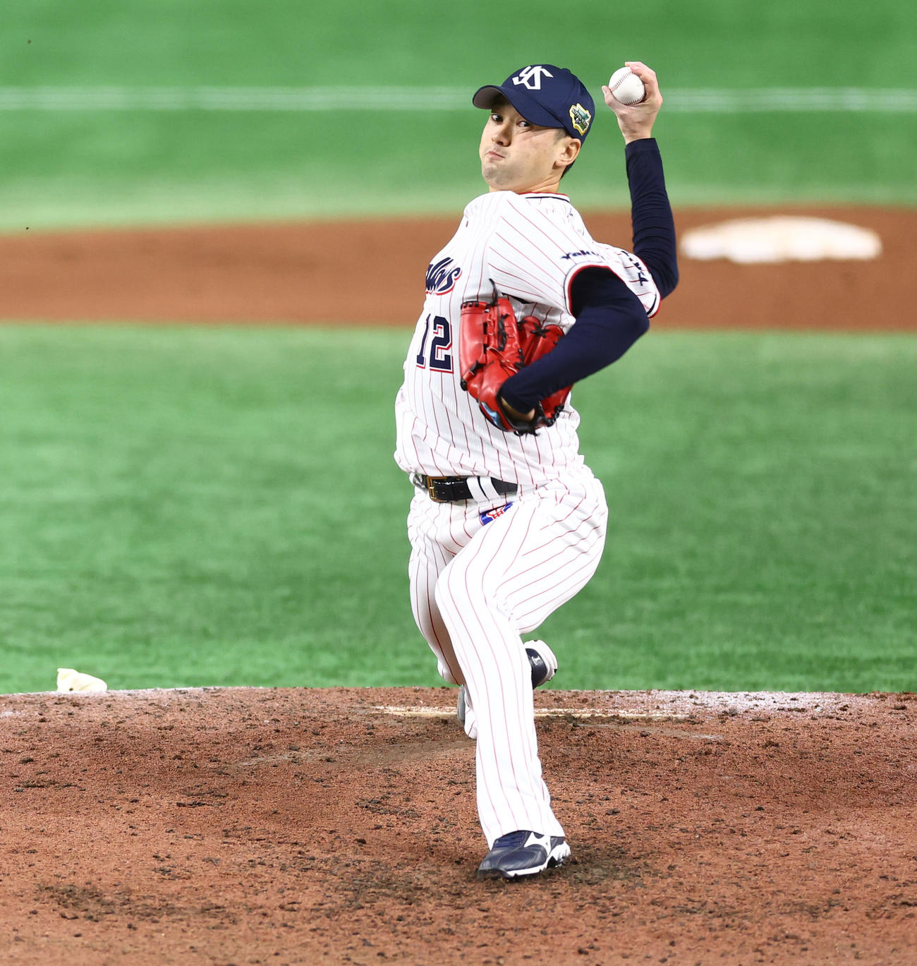 ヤクルト石山泰稚（2021年11月24日撮影）
