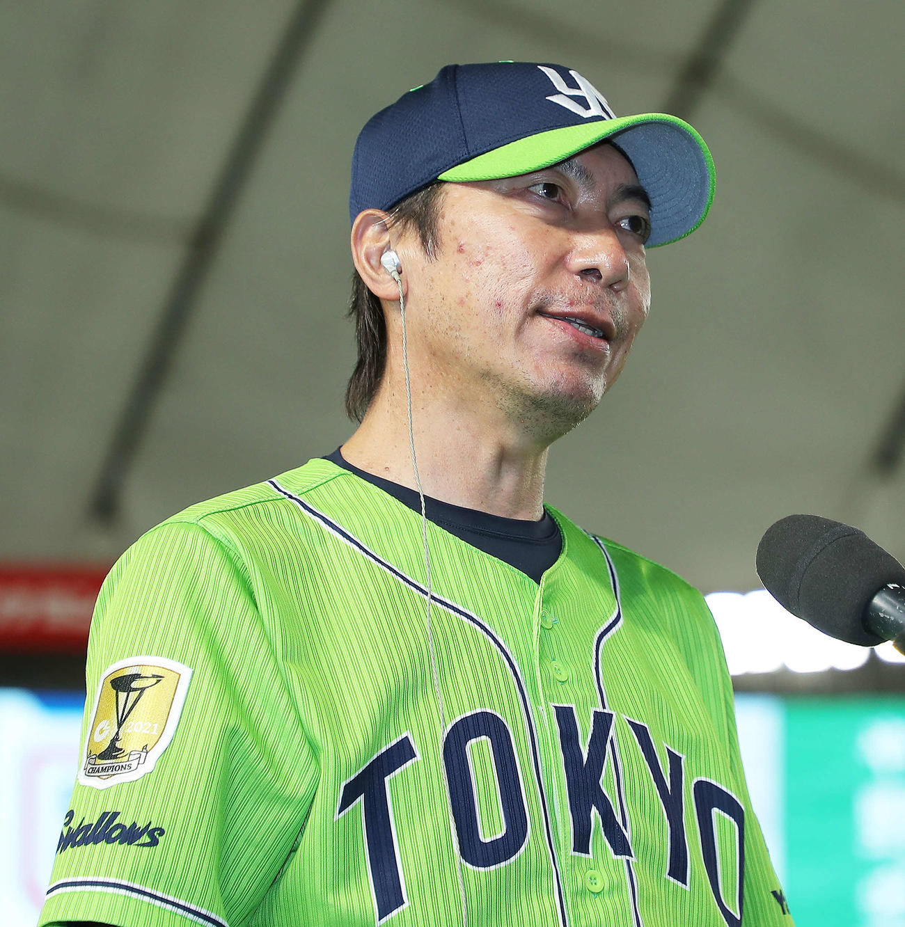 高津臣吾監督（2022年7月7日撮影）