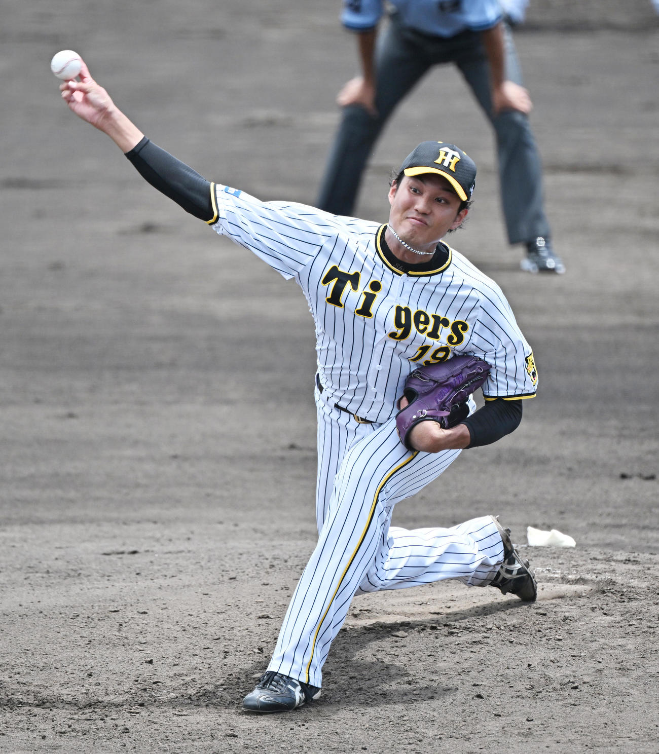 阪神藤浪晋太郎（2022年6月26日撮影）