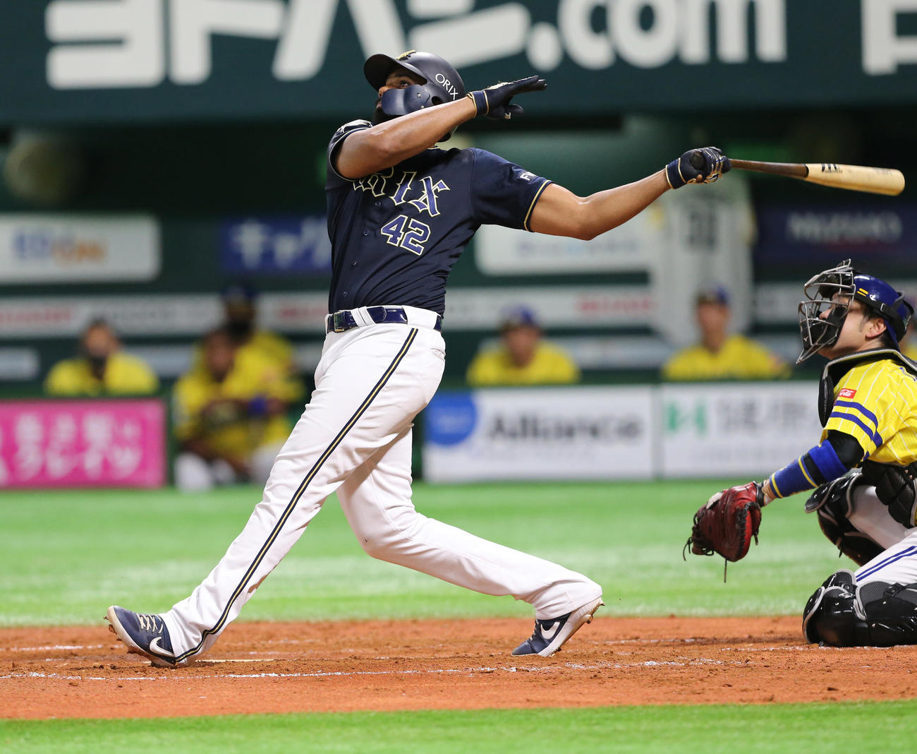 オリックス時代のアデルリン・ロドリゲス（2020年9月24日撮影）