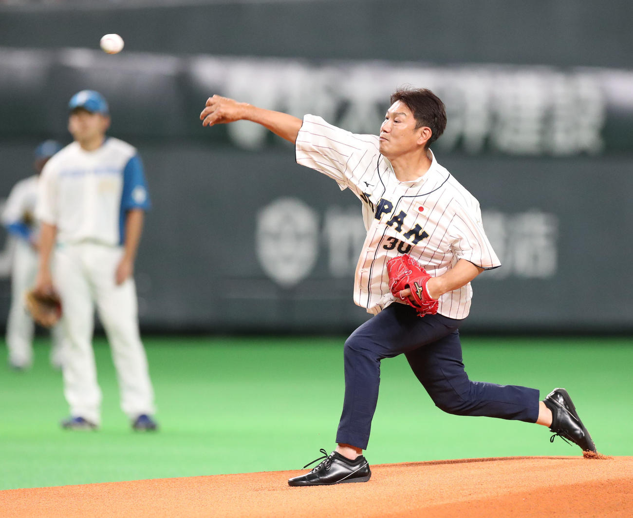 U－12野球日本代表井端弘和監督（2022年7月1日撮影）