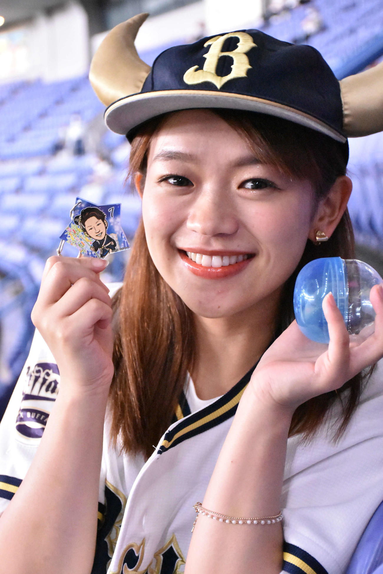 “オリ姫”こと元ラストアイドルの岡村茉奈（本人提供）