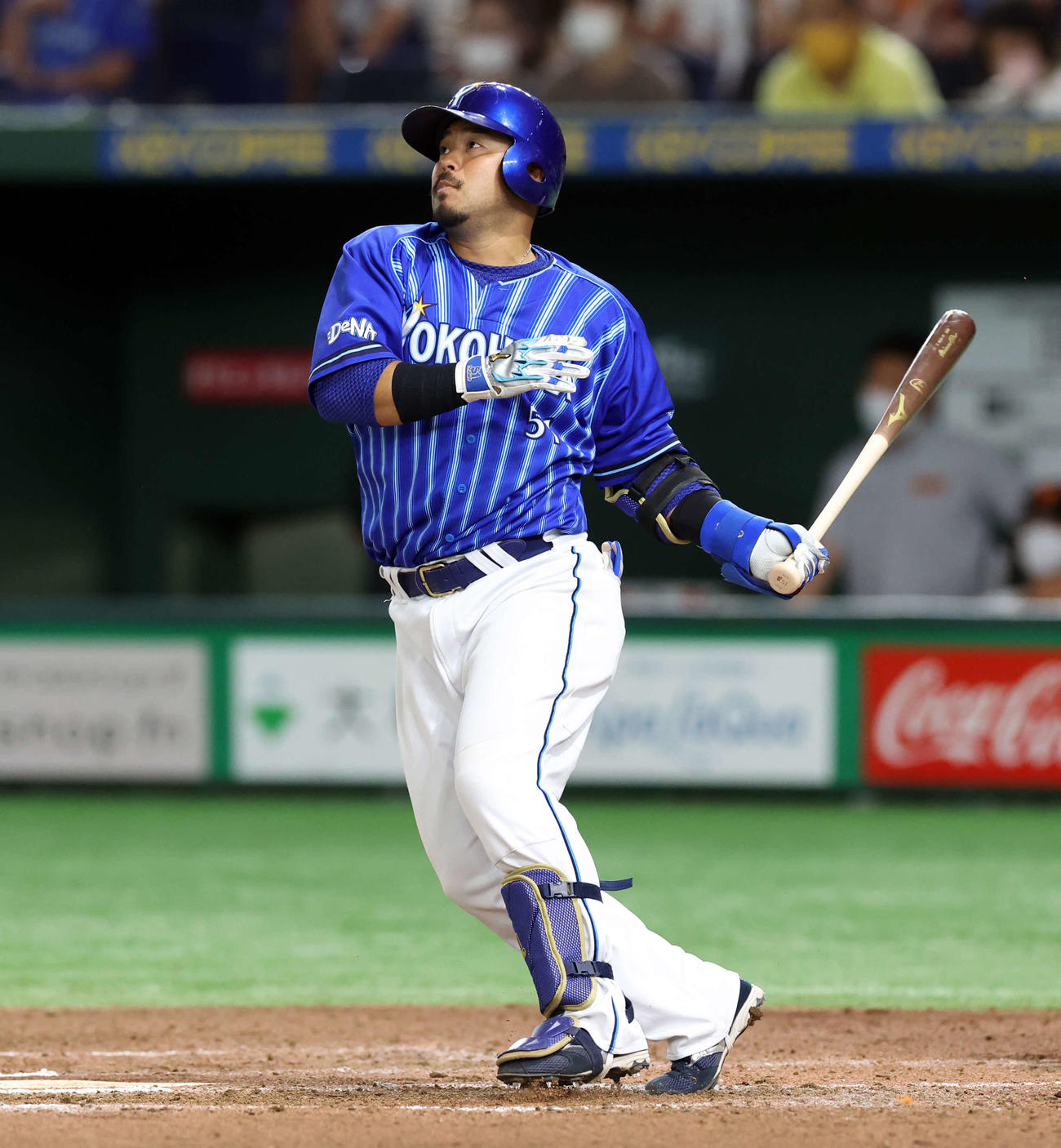 DeNA宮崎敏郎（2022年7月10日撮影）