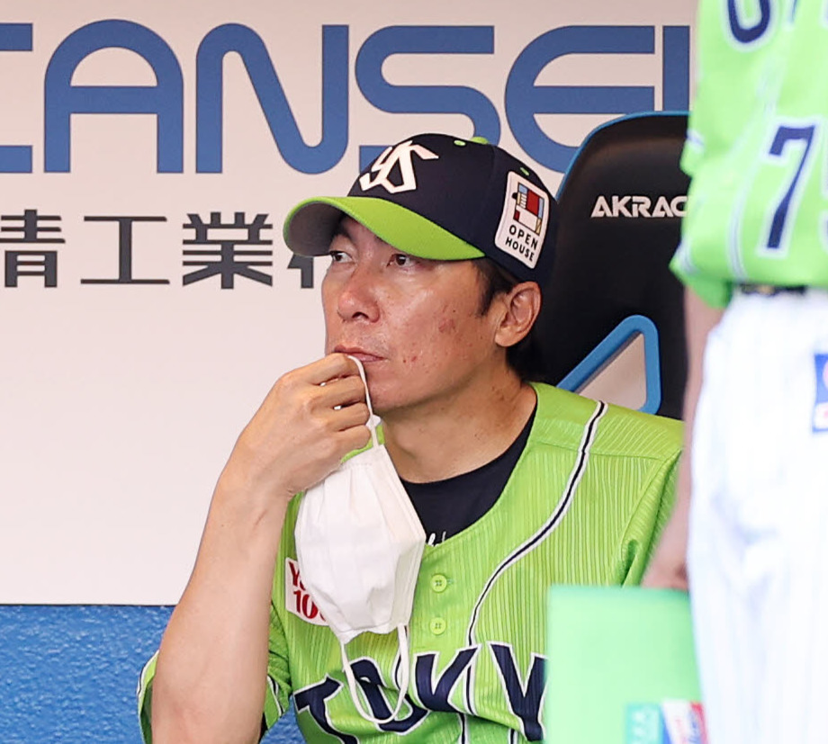 ヤクルト高津監督（2022年6月撮影）