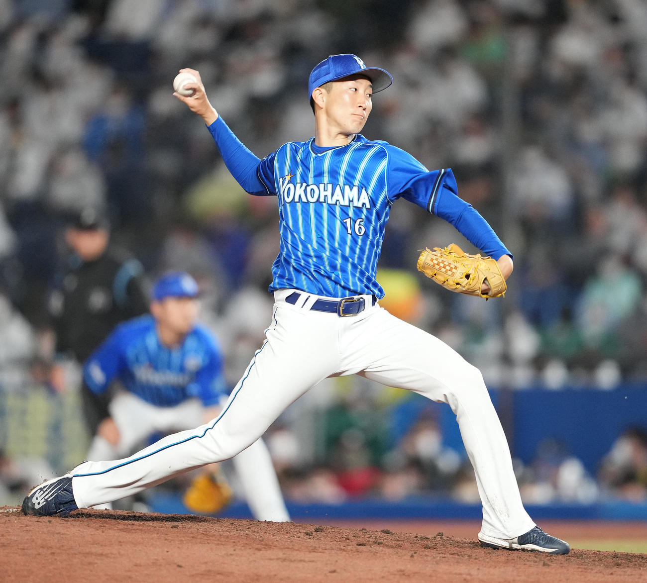 DeNA大貫晋一（2022年6月10日撮影）