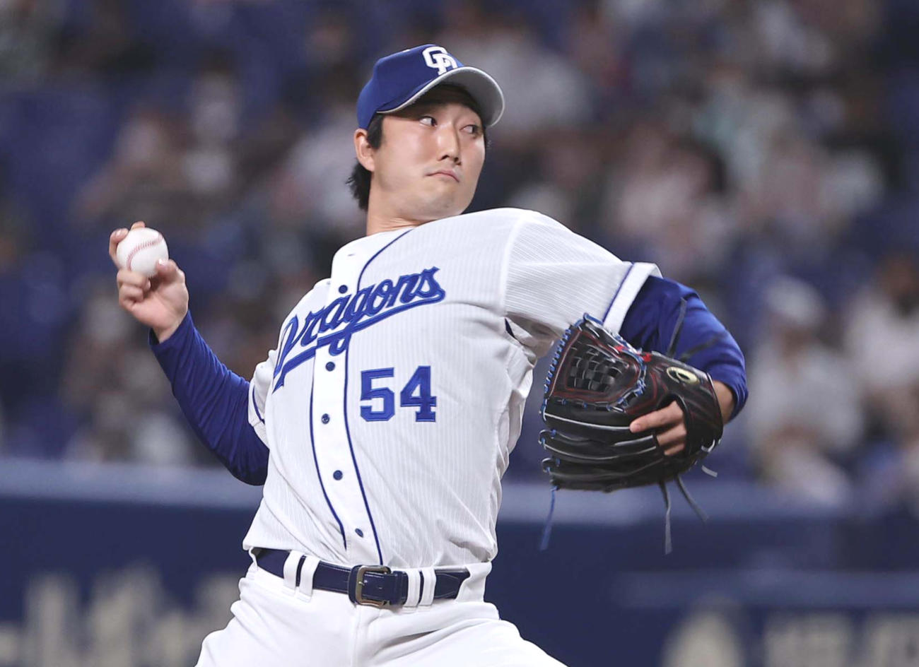 中日藤嶋健人（2022年7月1日撮影）