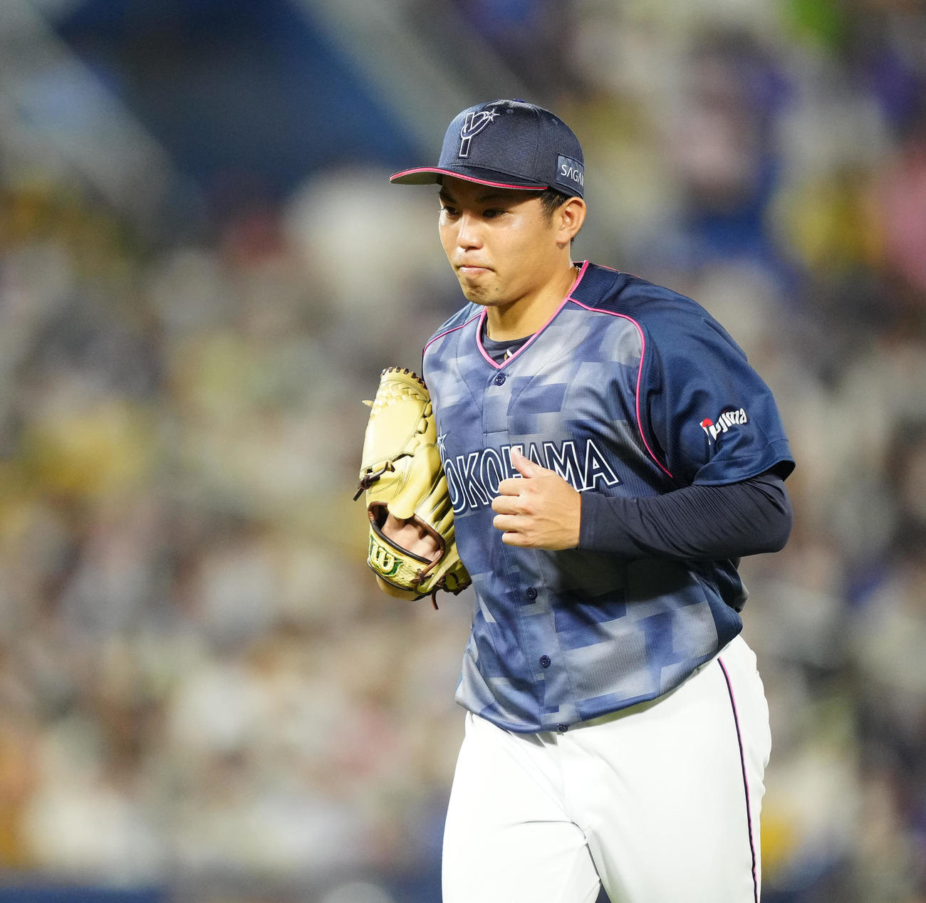 DeNA東克樹（2022年6月30日撮影）