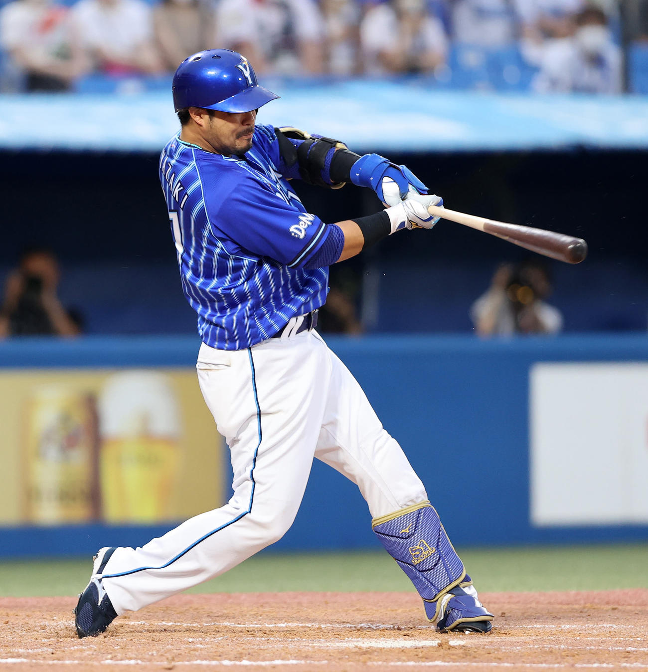 DeNA宮崎敏郎（2022年7月3日撮影）