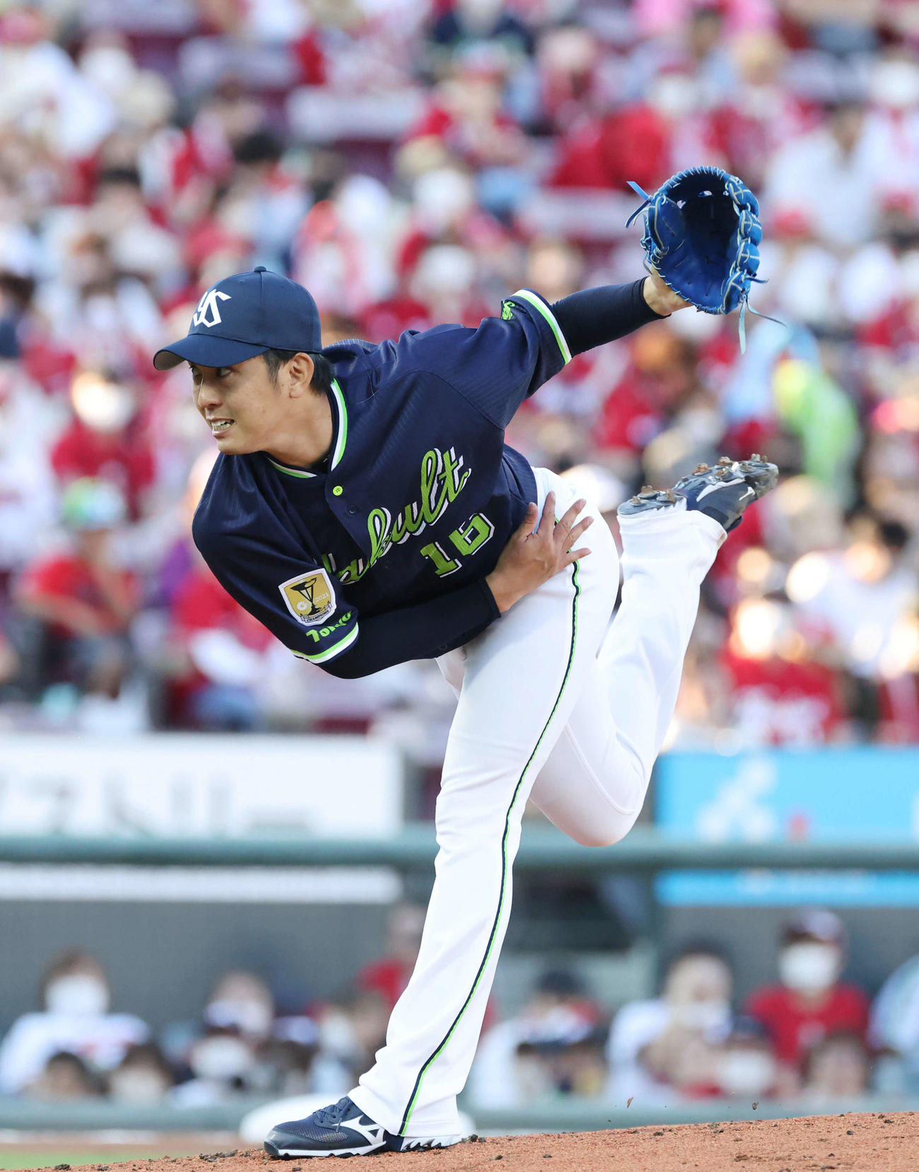 ヤクルト原樹理（2022年6月29日撮影）
