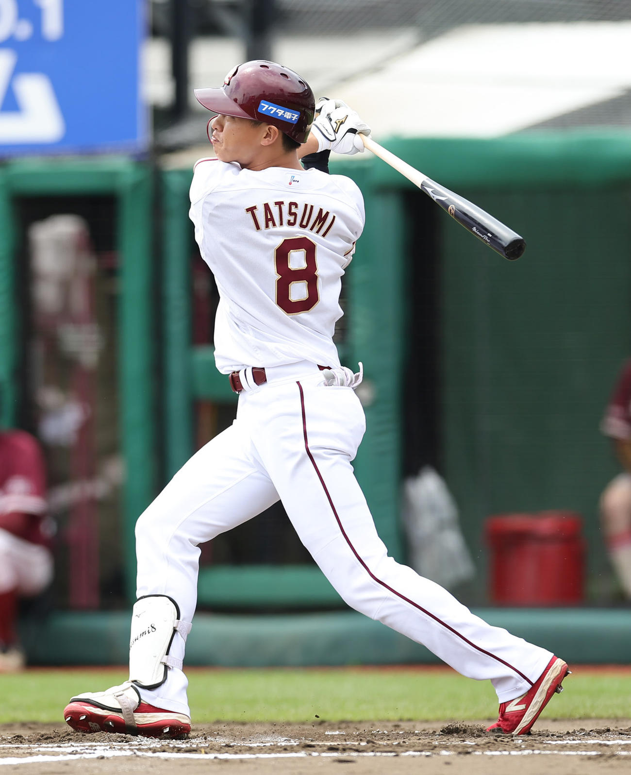 楽天辰己涼介（2022年6月12日撮影）