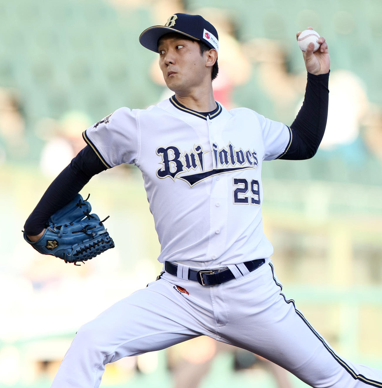 オリックス田嶋大樹（2022年6月29日撮影）